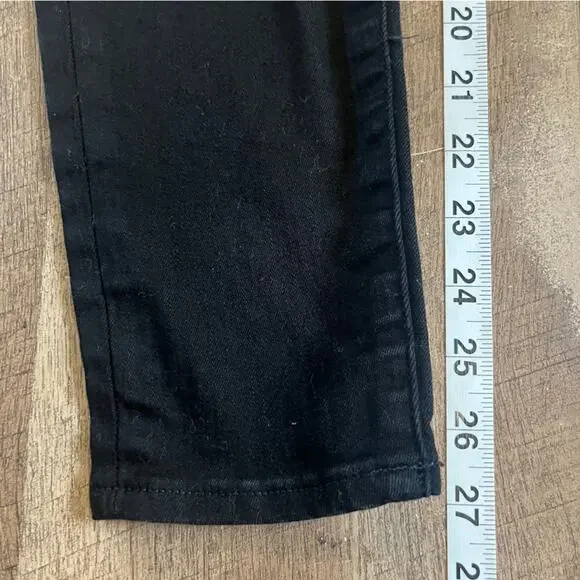J Crew Mercantile Black Denim Skinny Jeans Womens Size 25 Classic Basic Casual - Picture 9 of 10